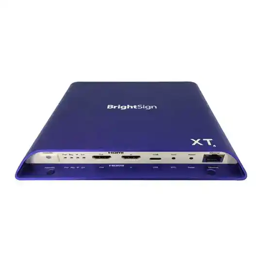 BrightSign XT1144 4K Ultra HD Expanded I/O Digital Media Player